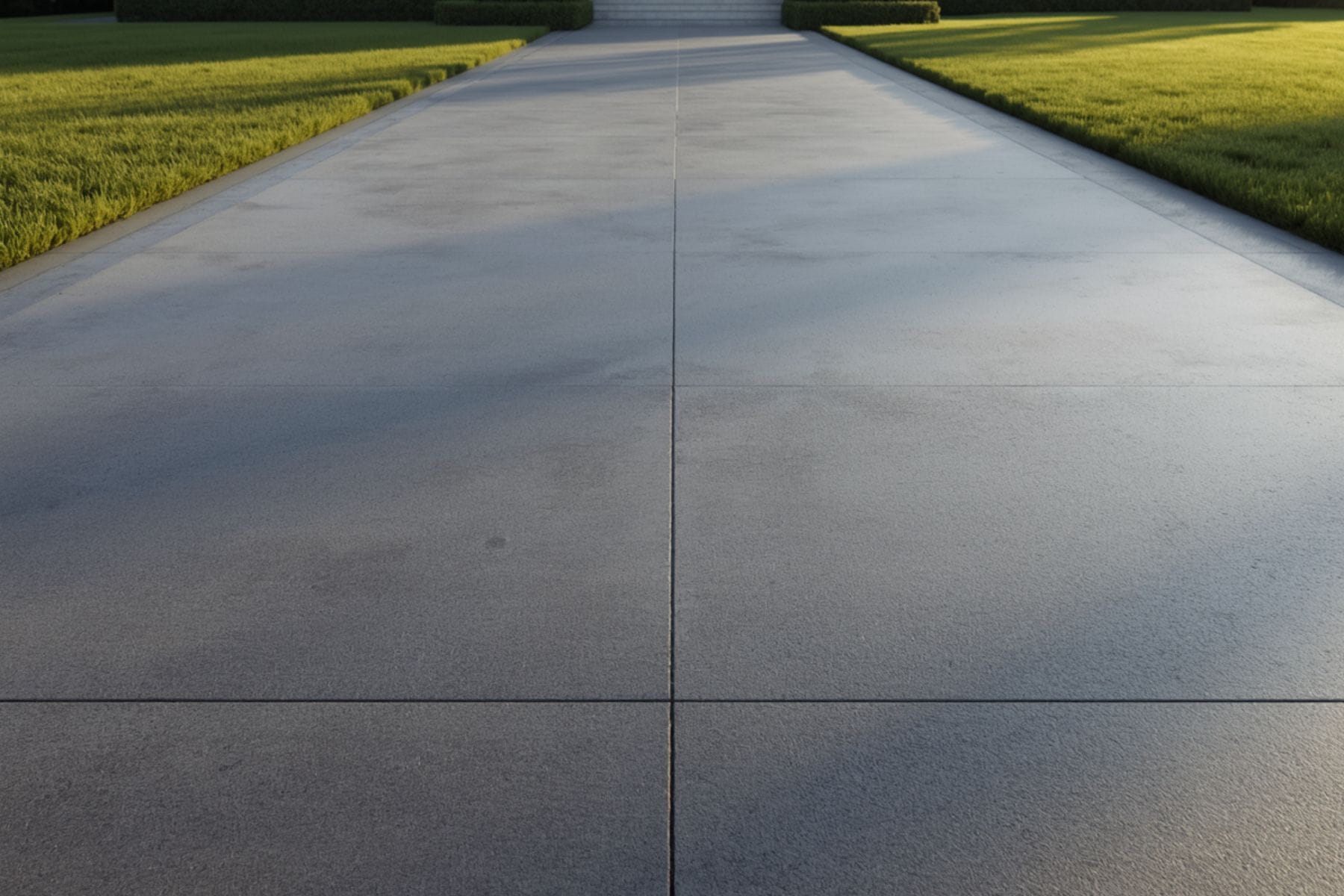 Modern textured concrete driveway Unley Park Adelaide