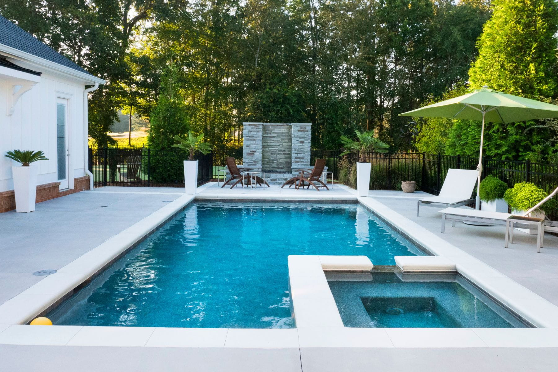 Premium concrete pool surround North Adelaide